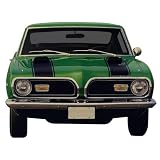 1969 Plymouth Barracuda Hood and Header Decal and Stripe Kit by Phoenix Graphix