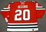 AL SECORD Chicago Blackhawks 1983 CCM Throwback Away NHL Hockey Jersey, XL