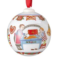 Hutschenreuther 02252-722972-27940 Porzellanweihnachtskugel "Weihnachtsb�ckerei" 2011 im Geschenkkarton