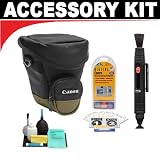 Canon Zoom Pack 1000 Holster Case + DB ROTH Bonus Accessory Kit for Canon EOS 5D, 40D, 30D, Digital Rebel, Digital Rebel XT & Digital Rebel XTi DSLR Cameras