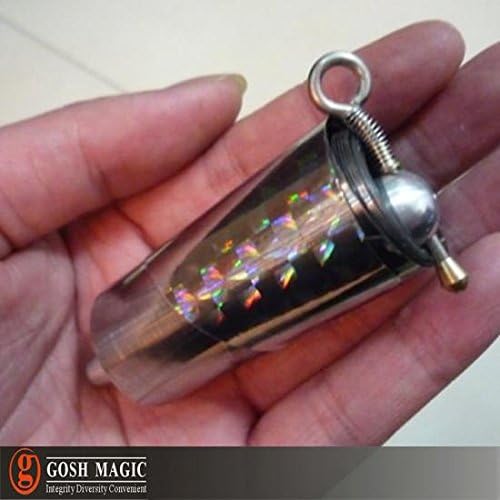 free shipping magic tricks stage magic gimmick Professional Appearing Cane Silver Metal