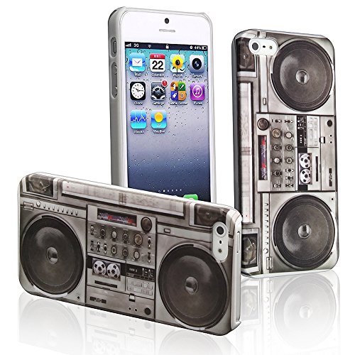 eForCity Snap-on Case Compatible with Apple? iPhone? 5 / 5S, Old Player