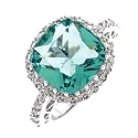 Heidi 's Blue Topaz Mist Gemstone Ring Right Hand