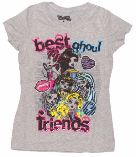 Monster High 6 Character Girls T-shirt