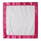 Baby Lovie Fushia Flannel Blanet w/Satin