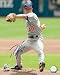 Rich Harden Signed Chicago Cubs Road Action 8x10 Photo