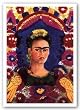 The Frame by Frida Kahlo 24.1875"x16.625" Art Print Poster