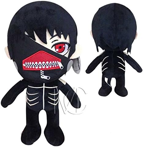 Anime Cartoon Tokyo Ghoul Stuffed Pillow Jin Muyan Plush Dolls Xmas Toys 32cm 1#