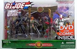G.I. Joe: Ninja Battles - Action Figures & Comic & DVD