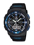 Casio Men's SGW500H-2BV Black Resin A...