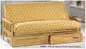 NATURAL FINISH MISSION STYLE FUTON FRAME