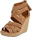 Amazon price tracker, Amazon price history charts, DV by Dolce Vita Women's Tulle Wedge Sandal, Nude Stella, 9.5 M US