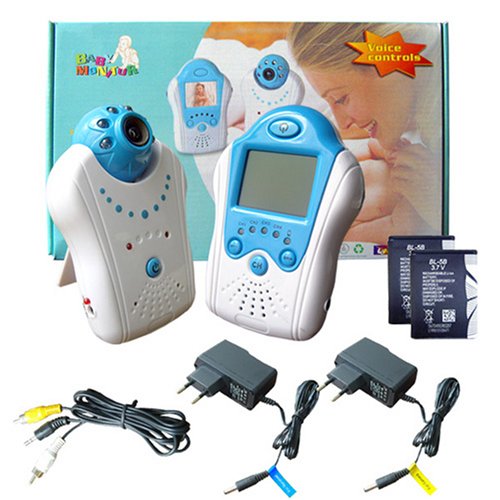 Wireless Nanny Cam Spy Camera 1.8″ LCD Screen /w Audio