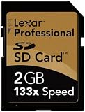 Lexar SD2GB-133-380 Professional Series 2 GB 133X Secure Digital Card SD2GB-133-380E (Retail Package)