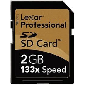 Lexar Media SD2GB 133 380E 2GB 133x High Speed SD Card
