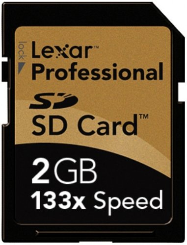 Lexar SD2GB 133 380 Professional Series 2 GB 133X Secure Digital Card SD2GB 133 380E