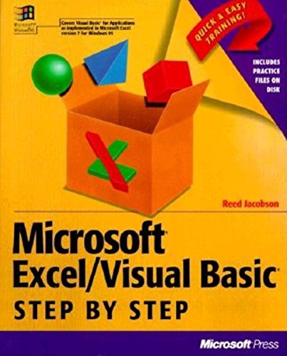 microsoft excelvisual basic step by step step by step series