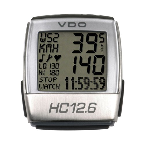VDO HC12.6 Bike Computer with Heart Rate