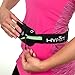 HYFiTT Running Belt Waist Pack Fanny Pack - Sleek Design with 2 Large Expandable Pockets Reflective Material - 100% Water Resistant - Best for iphone 5 5s 6 6s 6 plus and Android Smartphones (Green)