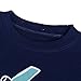 Babypajama Airplane Little Boys' Cartoon Pattern Long Sleeve Pajama Set 2 Piece T-Shirt & Pants Blue Size 4 Years
