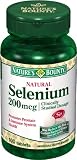 Nature's Bounty Selenium, 200mcg, 100 Tablets (Pack of 3)