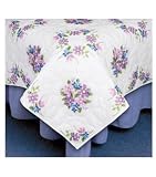 Sweet Floral Quilt Blocks Stmp X-Stitch-15x15