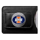 Illinois Fighting Illini New Leather Money Clip Wallet
