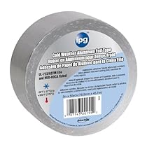 9503 3-Inch by 50-Yard Cold Weather Foil Tape, Silver/Aluminum
