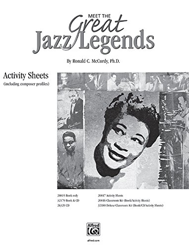 Meet the Great Jazz Legends: Reproducible Activity Sheets (Reproducible Activity Sheets)
