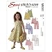 McCall's Patterns M5351 Children's/Girls' Tops, Dresses and Pants, Size A (3-4-5-6)