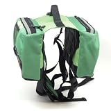 51s3ElfhZxL. SL160  Kyjen Outward Hound Quick Release Dog BackPack, Medium, Green