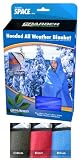 Grabber Outdoors Original Space Brand Sportsman's Hooded Blanket/Poncho: Red,  Box