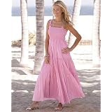  Newport News Together Long crinkled dress
