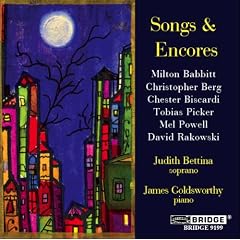 Songs & Encores: Recital of American Song