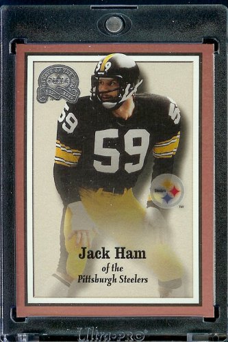 2000 Fleer Greats of the Game Football Card # 45 Jack Ham Pittsburgh Steelers Mint Condition - Shipped In Protective ScrewDown Case!