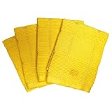 Calphalon 4-Piece Solid Dish Cloth Set, Lemon by Calphalon