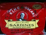 King Oscar Sardine Mustard, 3.75-Ounce Cans (Pack of 6)
