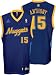 Carmelo Anthony Denver Nuggets Navy Replica Adidas NBA Jersey