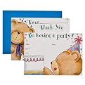 Teddy Bear Cake Invites/Thank yous (Set of 8)