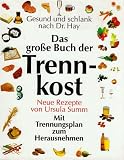 Das grosse Buch der Trennkost : gesund und schlank nach Dr - Hay , neue Rezepte , mit Trennungsplan zum Herausnehmen. - Ursula Summ