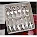 Culinary Concepts 6Pc Heart Coffee Spoons Set
