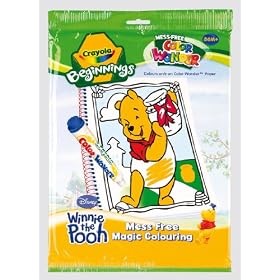 Winnie The Pooh Mess Free Colour Wonder - Crayola Beginnings