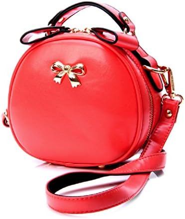 Stone Store Cute Crossbody Bags,Round Candy Color Bags Mini Shoulder Bags