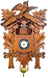 German Cuckoo Clock With Dancers - Battery Operated