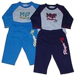 Infant Boys' Cotton Outfit with MVP Embroidery