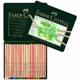 Faber-Castell Pitt Pastel Pencils Tin of 24