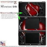 Nintendo DSi Skin Barbwire Heart Red WraptorSkinz Skins (DSi NOT INCLUDED)