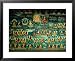 Mural at Tashilhunpo Monastery Depicting Various Teachers, Buddhas and Deities, Shigatse, Tibet Photography Framed Art Poster Print by Richard I'Anson, 31x25