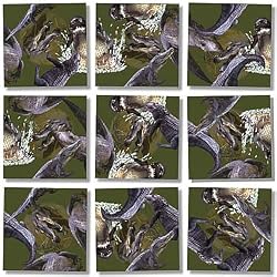B Dazzle Alligators Scramble Squares 9 Piece Puzzle