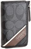 [コーチ] COACH ヘリテージ ストライプ ジップ キーケース COACH キーケース